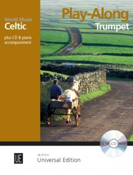 World Music Celtic Play-along Trumpet + Cd Sheet Music Songbook