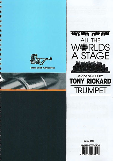 All The Worlds A Stage Rickard Trumpet Sheet Music Songbook