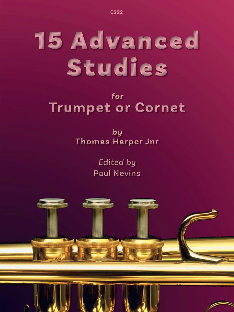 Harper Advanced Studies For Trumpet Or Cornet Sheet Music Songbook