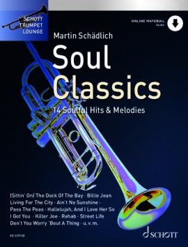 Soul Classics Schott Trumpet Lounge + Audio Sheet Music Songbook