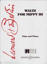 Bernstein Waltz For Mippy 3 Tuba & Piano Sheet Music Songbook