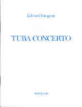 Gregson Tuba Concerto Tuba & Piano Sheet Music Songbook