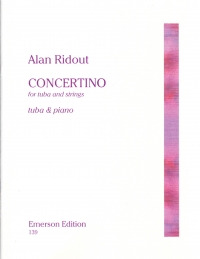 Ridout Concertino Tuba Sheet Music Songbook