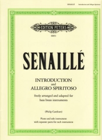 Senaille Introduction & Allegro Spiritoso Tuba &pf Sheet Music Songbook
