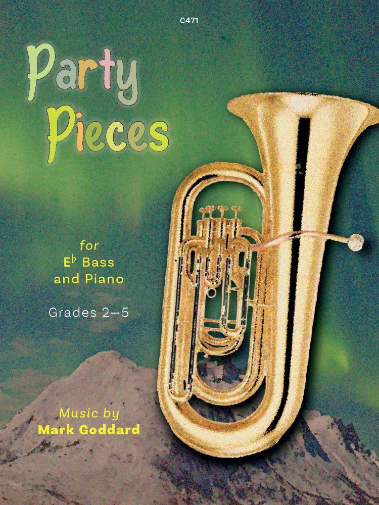 Goddard Party Pieces Eb Bass & Piano Treble Clef Sheet Music Songbook