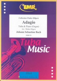 Bach Adagio Arr Hilgers Tuba Piano Organ Sheet Music Songbook