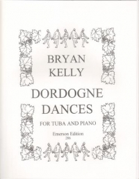 Kelly Dordogne Dances Tuba/piano Bass & Treble Sheet Music Songbook