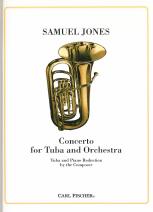 Jones Concerto (tuba & Orchetra) Tuba & Piano Sheet Music Songbook