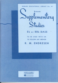 Supplementary Studies Bb Bass Endresen Sheet Music Songbook