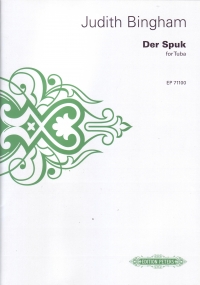 Bingham Der Spuk      Tuba & Piano Sheet Music Songbook