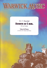 Handel Sonata Cmin Foster Tuba & Piano Sheet Music Songbook