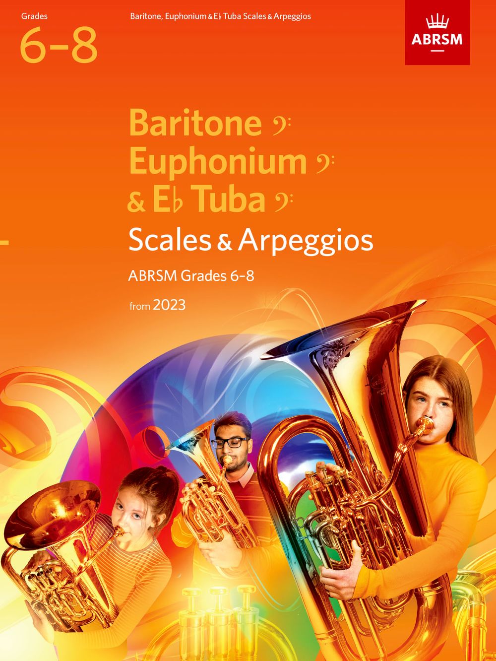 Scales & Arpeggios Bari Euph Eb Tuba Bc 6-8 23 Ab Sheet Music Songbook