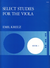 Kreuz Select Studies Book 1 Viola Sheet Music Songbook