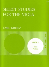 Kreuz Select Studies Book 2 Viola Sheet Music Songbook