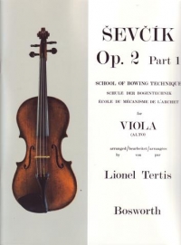 Sevcik Op2 School Of Bowing Technique Part 1 Viola Sheet Music Songbook