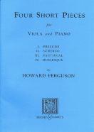 Ferguson Four Short Pieces Viola Sheet Music Songbook
