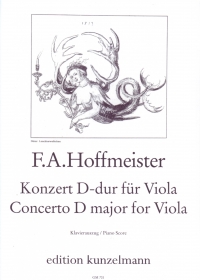 Hoffmeister Concerto D Viola Sheet Music Songbook