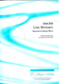 Holst Lyric Movement Viola & Piano Sheet Music Songbook