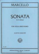 Marcello Sonata Emin Marchet Viola & Piano Sheet Music Songbook