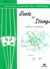 Duets For Strings Book 1 Viola Applebaum Sheet Music Songbook