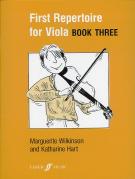 First Repertoire For Viola Book 3 Wilkinson/hart Sheet Music Songbook