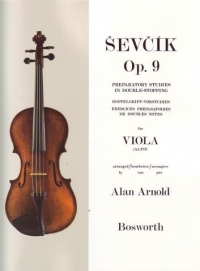 Sevcik Op9 Prep Studies In Double Stopping Viola Sheet Music Songbook