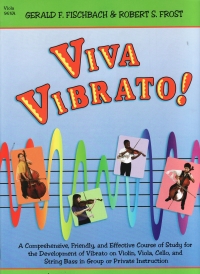 Viva Vibrato Fischbach/frost Viola Sheet Music Songbook