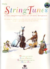 String Tunes Viola Book & Cd Sheet Music Songbook