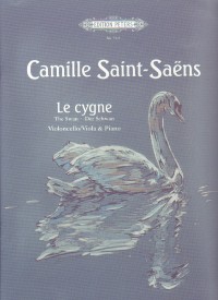 Saint-saens Swan Viola Sheet Music Songbook