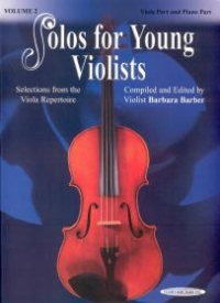 Solos For Young Violists Vol 2 Barber Viola Sheet Music Songbook