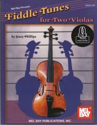 Fiddle Tunes For 2 Violas Phillips Book & Audio Sheet Music Songbook