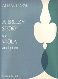 Carse Breezy Story Viola And Piano Sheet Music Songbook