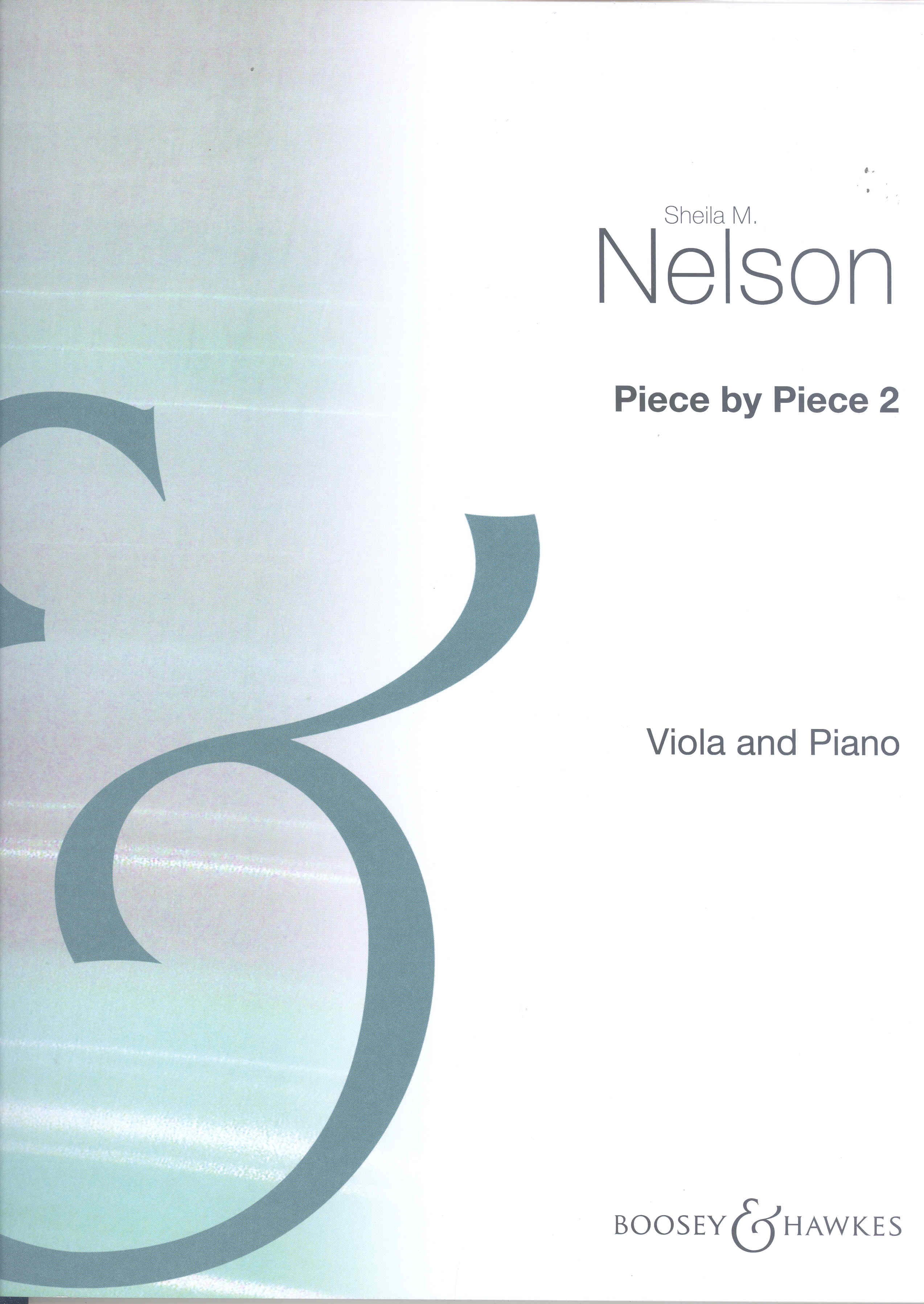 Piece By Piece 2 Nelson Complete Viola & Piano Sheet Music Songbook