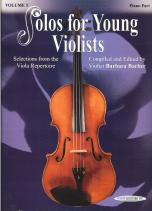 Solos For Young Violists Vol 5 Barber Viola Sheet Music Songbook