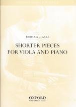 Clarke Shorter Pieces For Viola & Piano Sheet Music Songbook