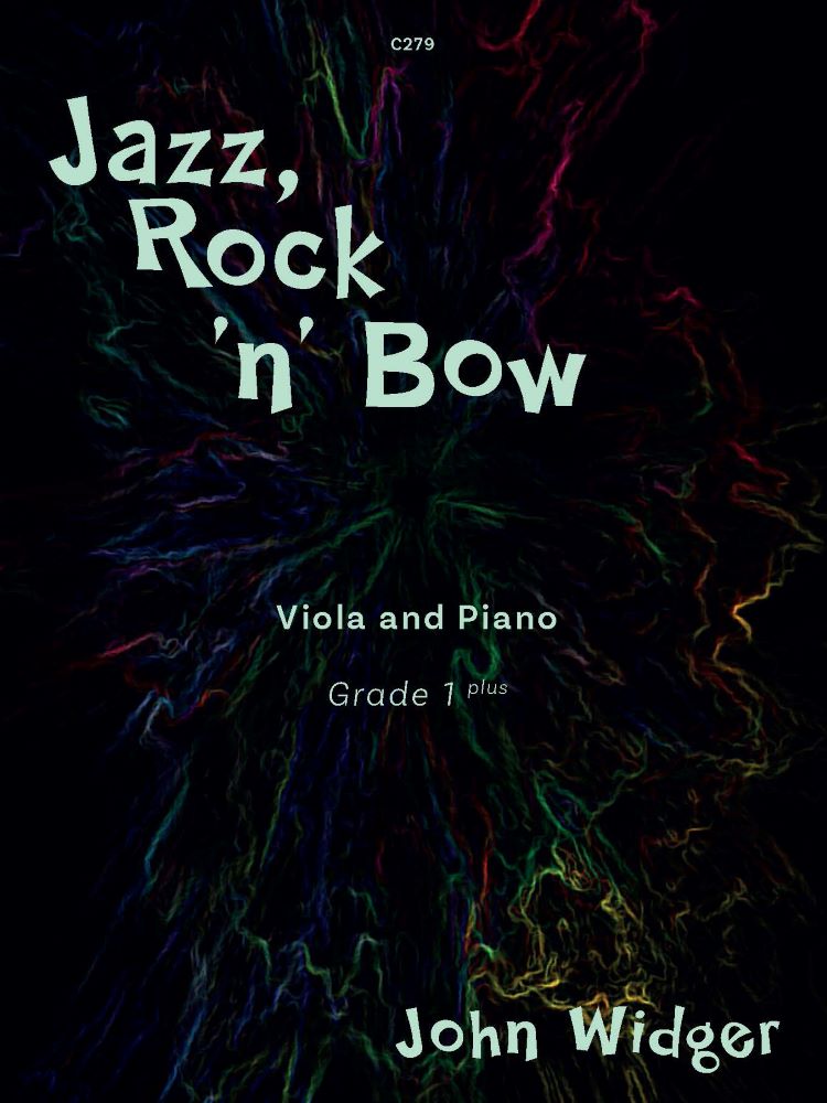 Jazz Rock & Bow Widger Viola & Piano Sheet Music Songbook
