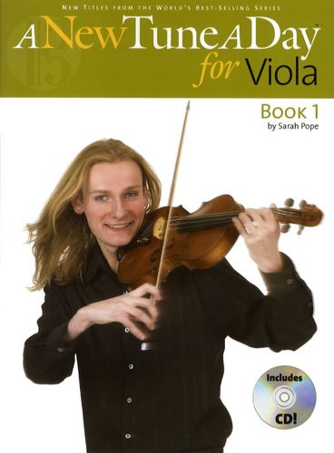 New Tune A Day Viola Book & Cd Sheet Music Songbook