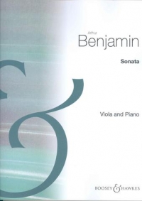 Benjamin Sonata Viola & Piano Sheet Music Songbook