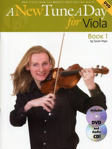 New Tune A Day Viola Book Cd & Dvd Sheet Music Songbook