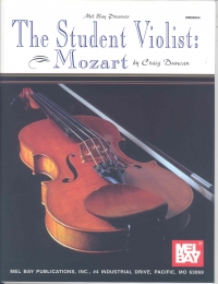 Mozart Student Violist Viola Sheet Music Songbook