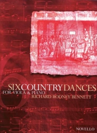 Bennett Six Country Dances Viola Sheet Music Songbook