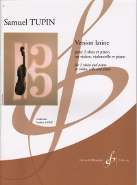 Tupin Version Latine 2 Violas & Piano Sheet Music Songbook