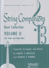 String Companions Vol 2 Viola & Violin Duets Sheet Music Songbook