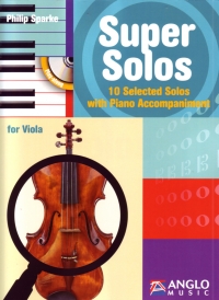 Super Solos Viola Sparke Book & Cd Sheet Music Songbook