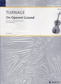 Turnage On Opened Ground Viola & Piano Sheet Music Songbook