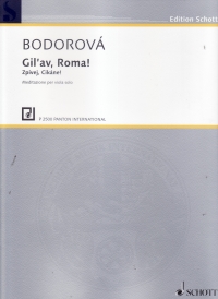 Bodorova Gilav Roma Viola Sheet Music Songbook