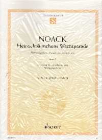 Noack Henizelmanns Wachtparade Op5 Vla/pf Sheet Music Songbook