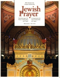 Jewish Prayer Viola Or Cello & Organ Sheet Music Songbook