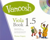 Vamoosh Viola Book 1.5 Gregory + Cd Sheet Music Songbook