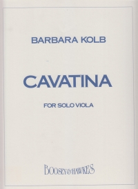 Kolb Cavatina Solo Viola Sheet Music Songbook